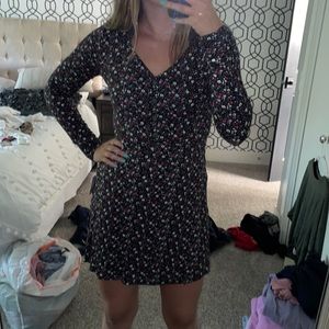 Floral longsleeve dress